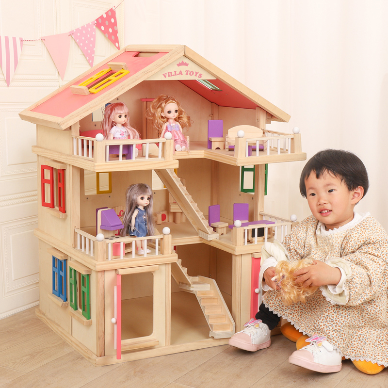卡贝奇过家家玩具别墅玩具3-6岁