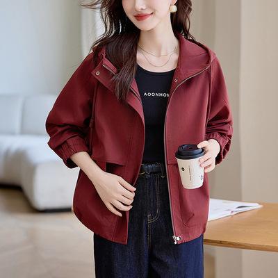 声雨竹2025新款京东傲丝度官网唯品会官方正品牌女装艾利欧短外套