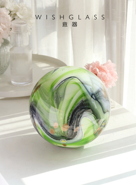 琉璃摆件星球工艺品创意家居饰品