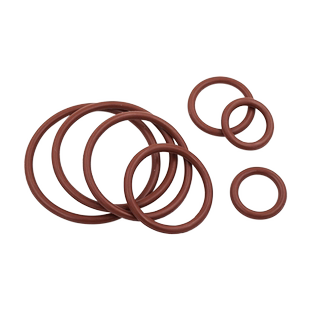 棕色氟胶O型密封圈外径10-30-40*线径3.1mm耐油耐压耐高温橡胶垫