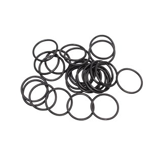 黑色氟胶O型密封圈外径4.5-30-50*线径1.5mm耐油耐磨耐压耐温耐腐
