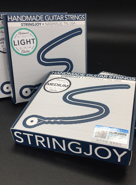 美产手工Stringjoy镀镍合金吉他弦 6弦7弦电吉他1046套装琴弦0942