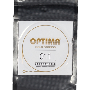 德国OPTIMA欧帝玛 吉他备用镀金单弦 电木民谣吉他散装一二三琴弦