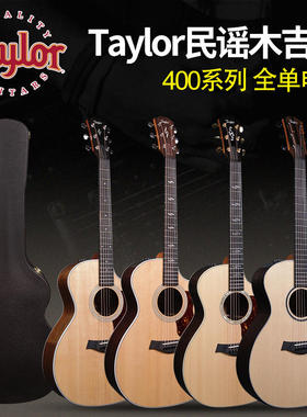 Taylor泰莱Custom 414CE-R卢茨云杉定制全单板泰勒电箱民谣木吉他