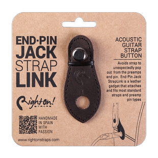 RightOn 电箱民谣木吉他拾音器背带扣琴尾钉扩展扣插电输出口配件