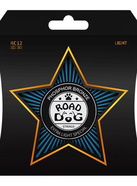 Roaddog路狗民谣吉他弦镀膜磷铜