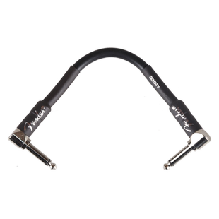 Fender芬达电吉他单块效果器连接线  0.3M电贝司降噪屏蔽连接短线