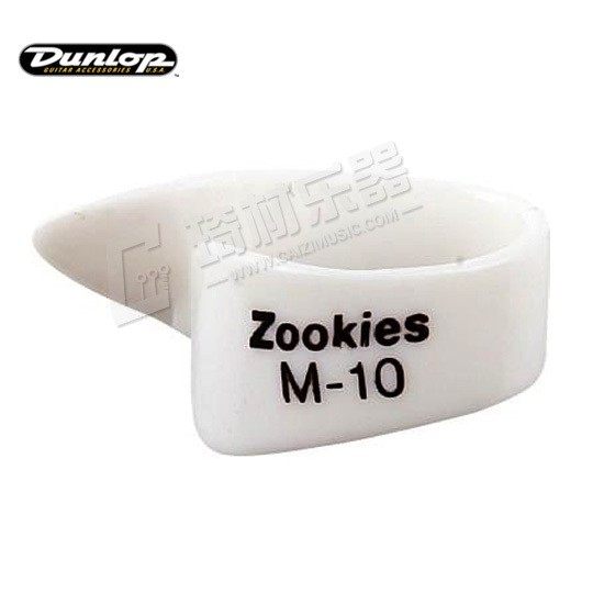 琦材乐器 Dunlop Zookies M-10 斜角10度 拇指 吉他 指套 M