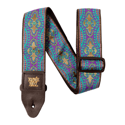 ERNIEBALL复古针织刺绣吉他背带