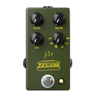 JHS Muffuletta 多模式Fuzz军绿涂装版电吉他失真法兹单块效果器