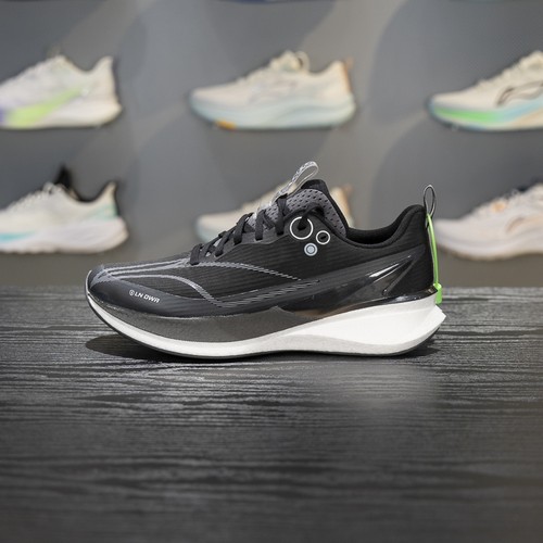 李宁男子竞速训练跑鞋回弹