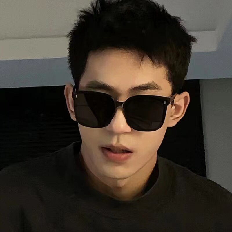 近视gm网红眼镜戚薇大黑框显瘦墨镜有度数男女偏光防紫外线太阳镜