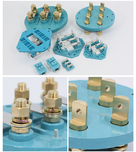 132KW铜件厚 400接线板0.55 电动机国标接线柱Y3YX3YE2新款 Y2型63