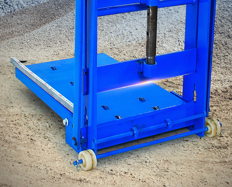 链条砖轻立式小型透水砖手动切砖机电动加机气砌圧切质块割泡沫