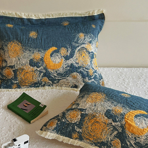 北欧风枕巾帛上江南柔软舒适