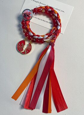 合金手链 假面骑士周边ooo碎鸟币欧兹硬币同人手链轮回手绳