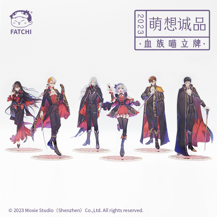 【漫友正版现货】如果历史是一群喵 周边 血族喵角色立牌