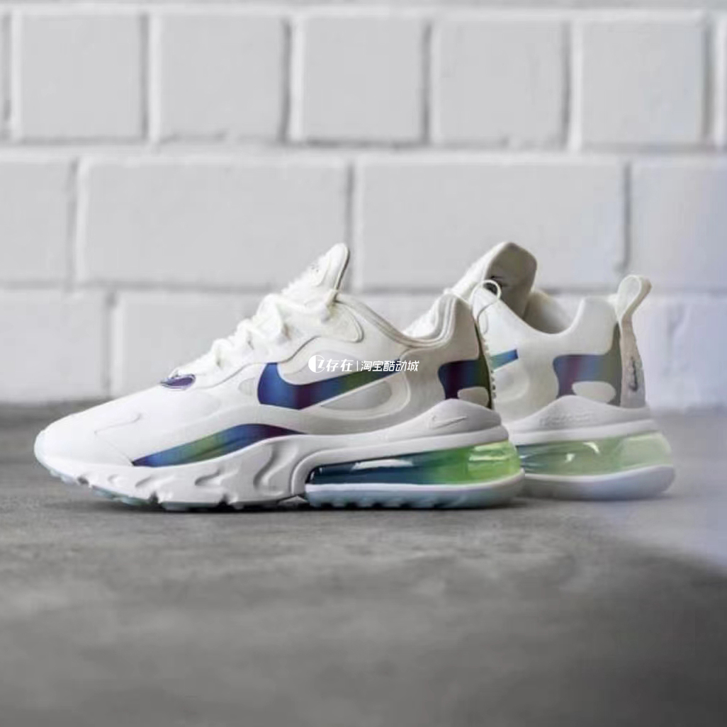 Nike270女子奶茶气垫休闲跑步鞋