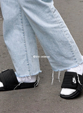 Nike/耐克Offcourt Adjust Slide黑色夏季运动休闲拖鞋DQ9624-001