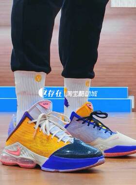 Nike/耐克 LeBron19 詹姆斯19男子实战运动缓震篮球鞋 DO9828-500