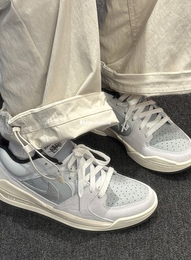 Air Jordan Stadium 90 男子低帮白色百搭运动休闲板鞋HV1810-001