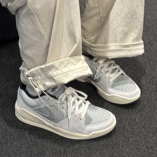 Air Jordan Stadium 90 男子低帮白色百搭运动休闲板鞋HV1810-001