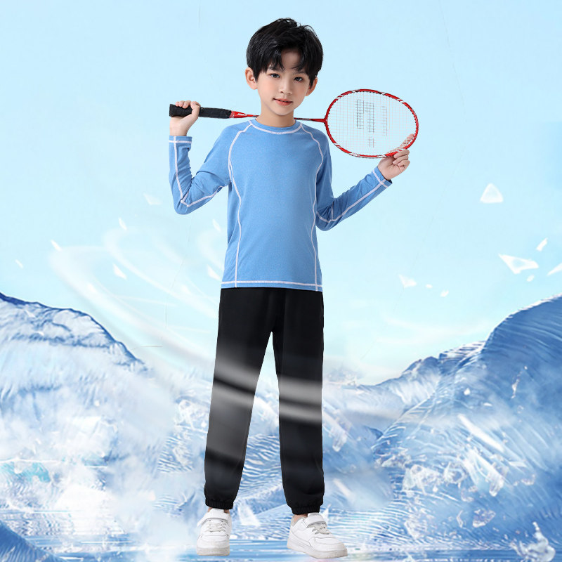 GILE男童秋装运动套装儿童男孩春秋款中大童秋季两件套衣服潮跑步