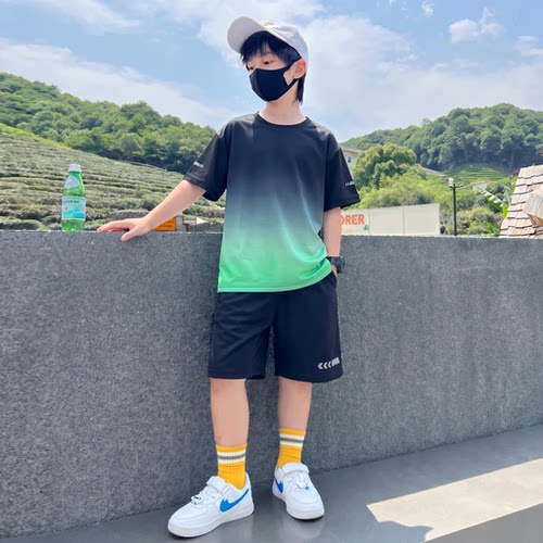 2026新款男童夏季短袖运动套装