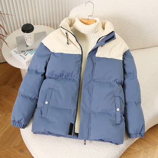 棉服男孩棉衣秋冬棉袄2025新款 GILE男童羽绒服外套冬季 大儿童冬装
