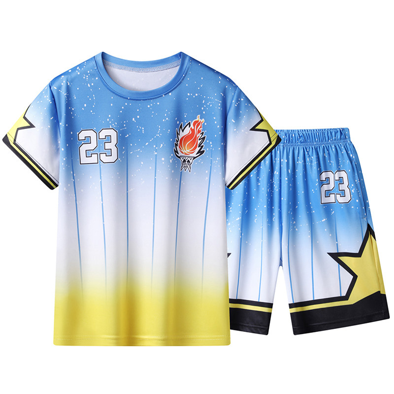 GILE男童夏装套装篮球服男孩夏季短袖洋气儿童运动速干球衣潮,童装/婴儿装/亲子装,套装,淘宝优惠券,粉丝福利购,淘宝优惠卷