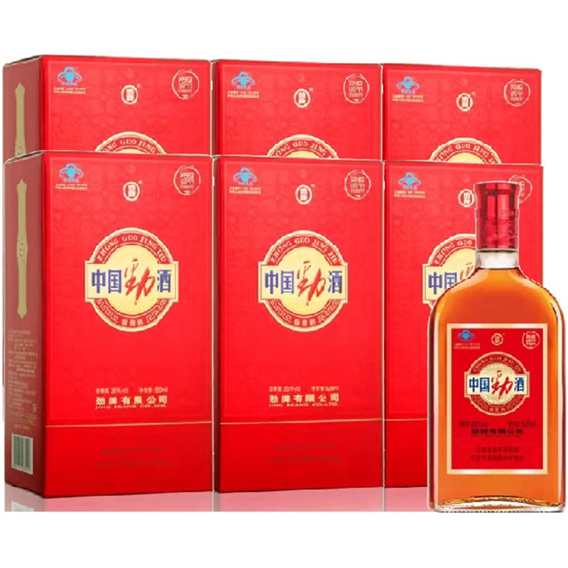 劲牌劲酒35度中国劲酒520ml*2瓶/6瓶单盒装保健酒 正品包邮