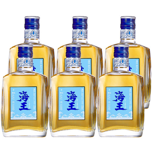 椰岛海王酒30.8度轻饮版135ml*6瓶无糖配制酒小酒版包邮
