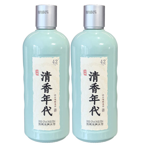 劲牌 清香年代 草本露酒42度露酒500ml*1瓶/2瓶包邮