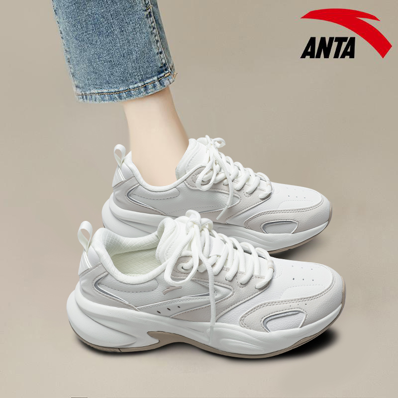 安踏女系带运动休闲鞋