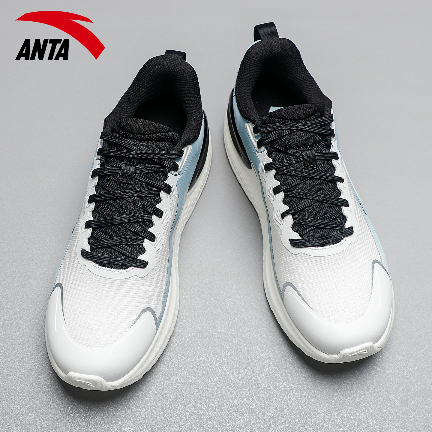 安踏软底跑步鞋男鞋轻便