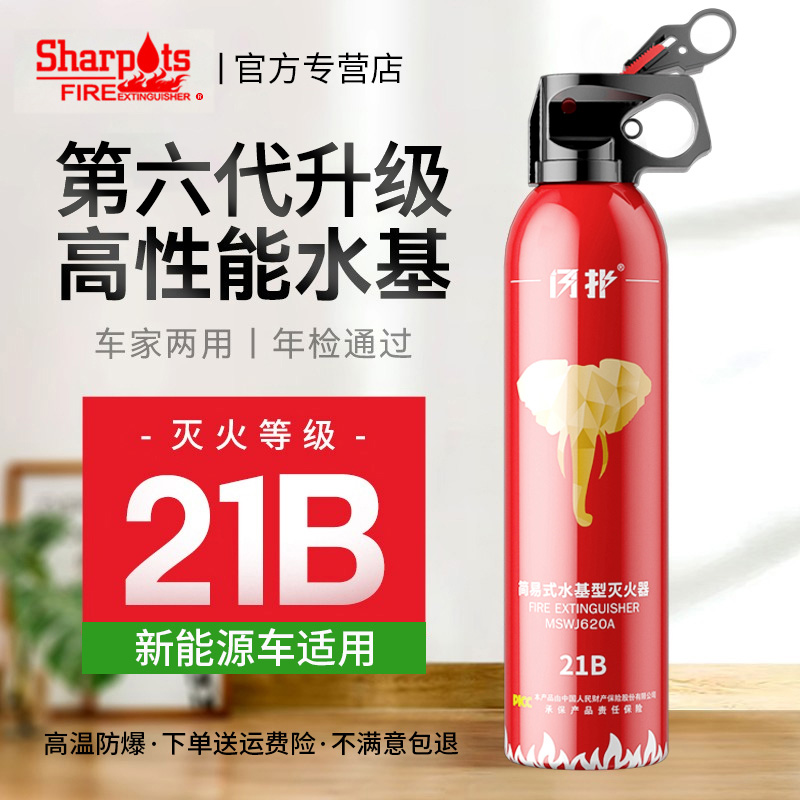 【国标严选】车用高性能灭火器