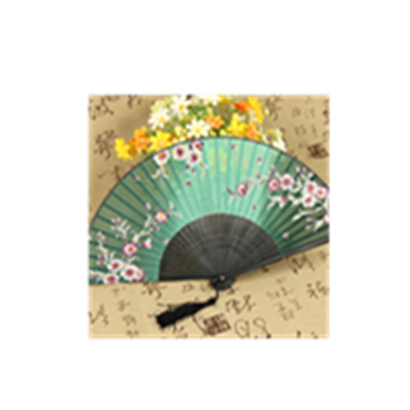 伴手礼扇子中国风女式古风小巧随身便携折叠扇夏季学生礼品折扇竹