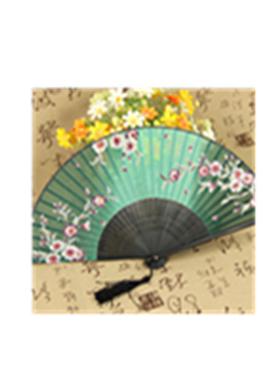 古典汉服随身便携折扇旗袍舞蹈扇