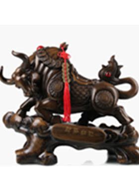 运势如虹书房风水开业华尔街牛