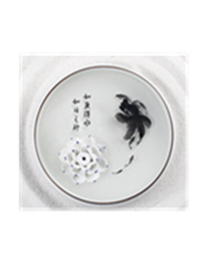 手工新中式风领导生日桌面装饰