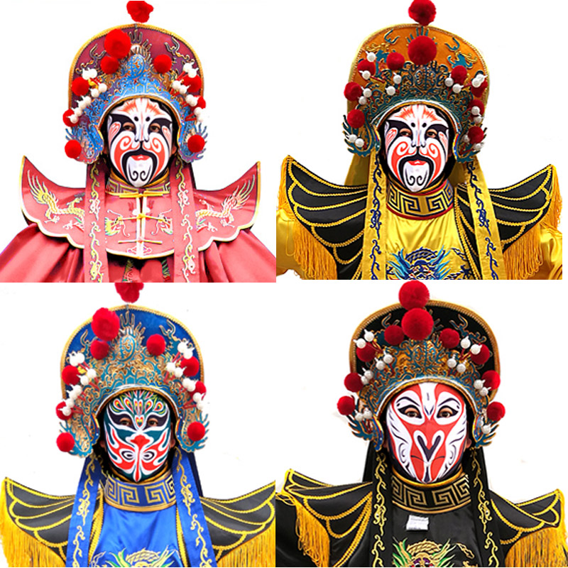 大卫魔术道具满金变脸盔头帽子