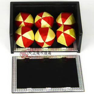 大卫魔术道具 拆开的神秘盒子 黑盒出物 送佩带魔球和手捻花