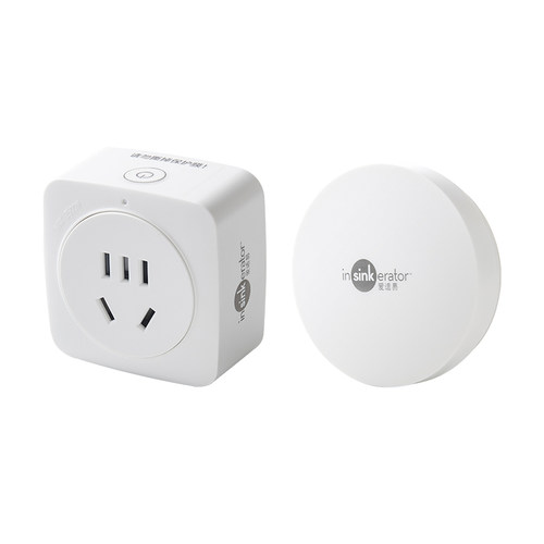 爱适易食物垃圾处理器无线开关 圆形电源开关 空气开关升级版