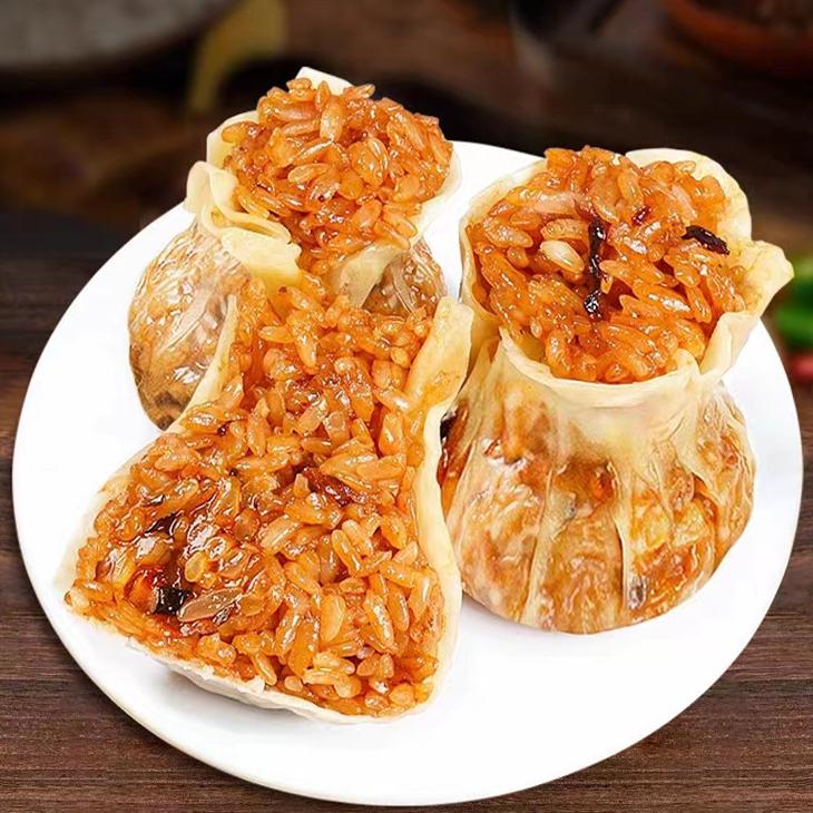 网红食品牛肉包羊肉包夜宵早餐