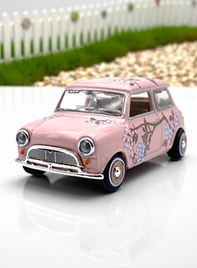 宝马mini迷你婚车花车1:43合金车模收藏BMW仿真收藏汽车模型摆件
