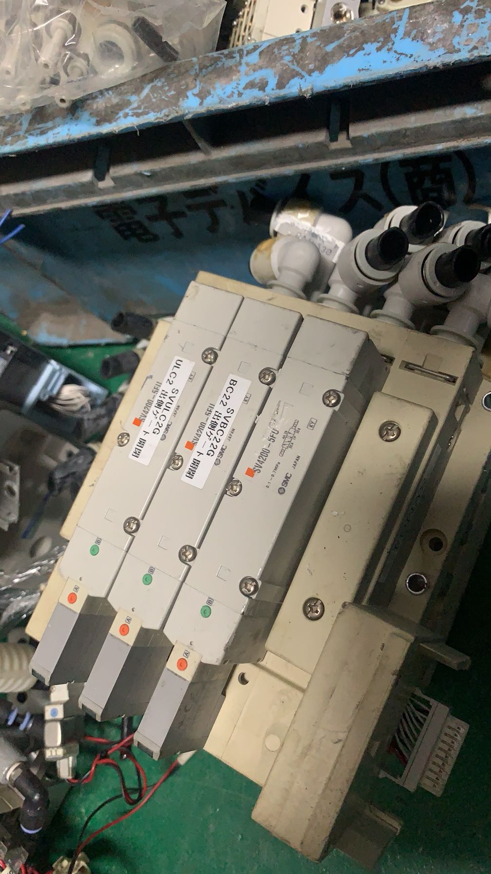 SMC SV4200-5FU 电磁阀 原装正品拆机
