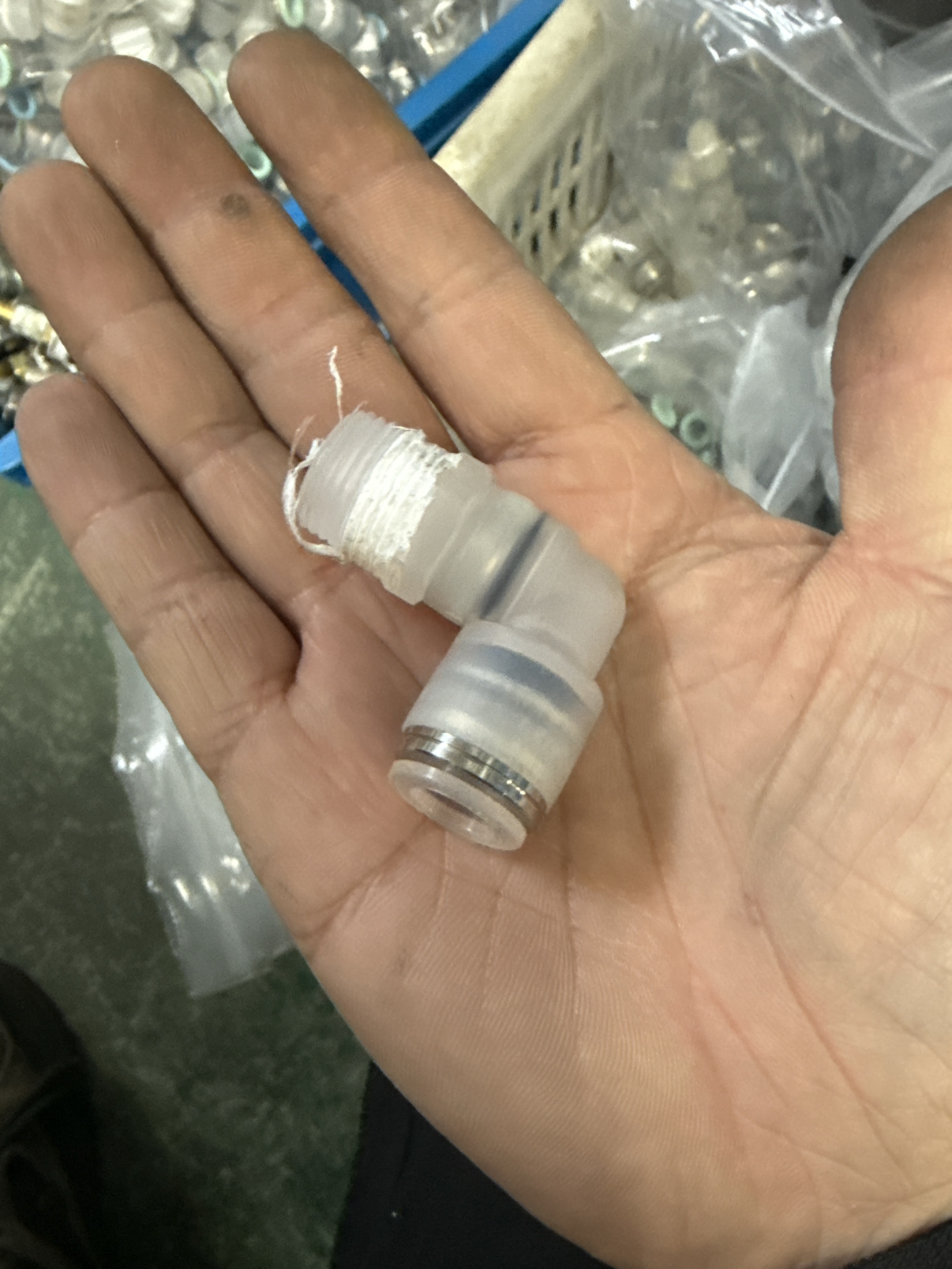 SMC 两分插10管  Elbow 原装正品拆机