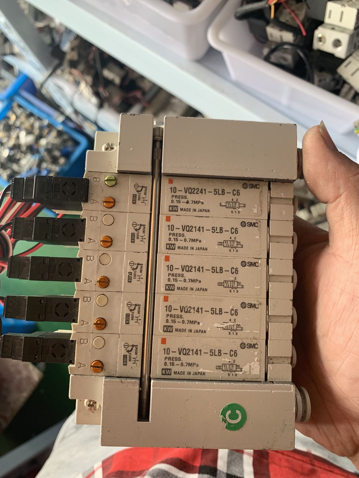 smc进口拆机电磁阀