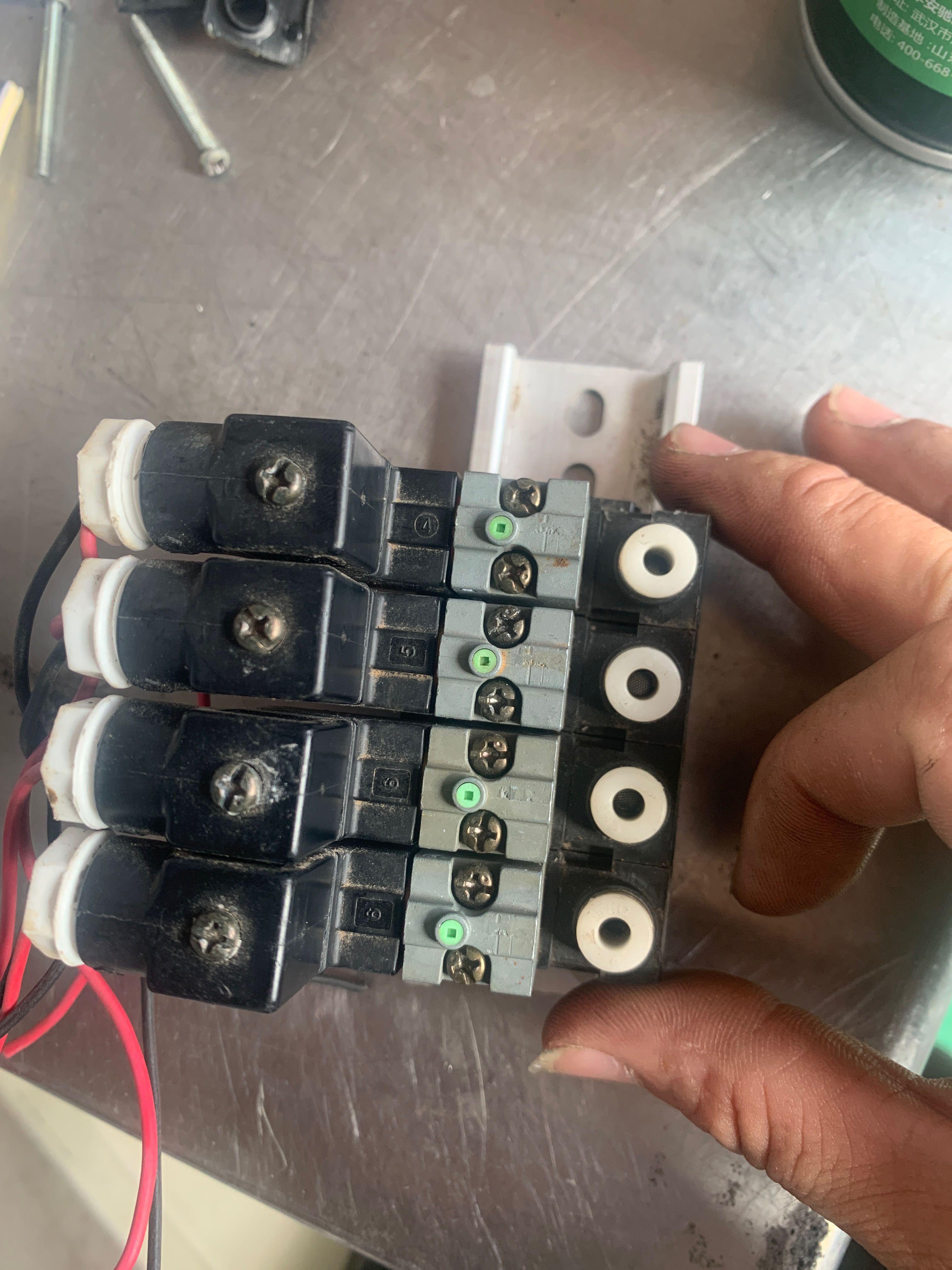 ckd两位三通拆机电磁阀