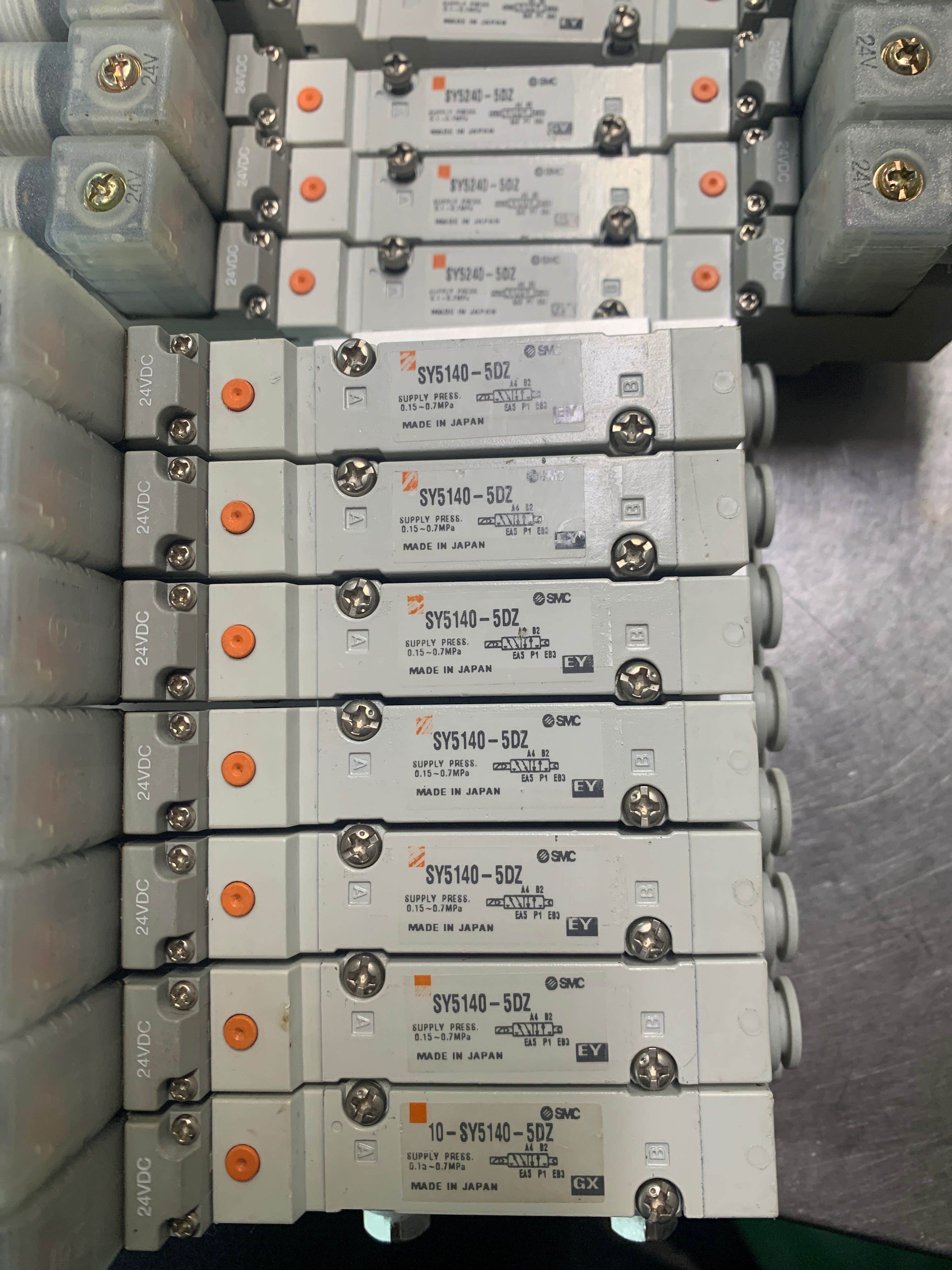 SMC SY5140-5DZ 电磁阀 5240/5340/5440 原装进口 正品 9新拆机